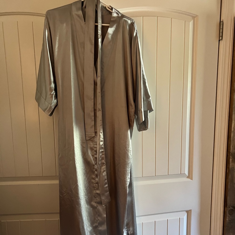 Grey Silver Robe
